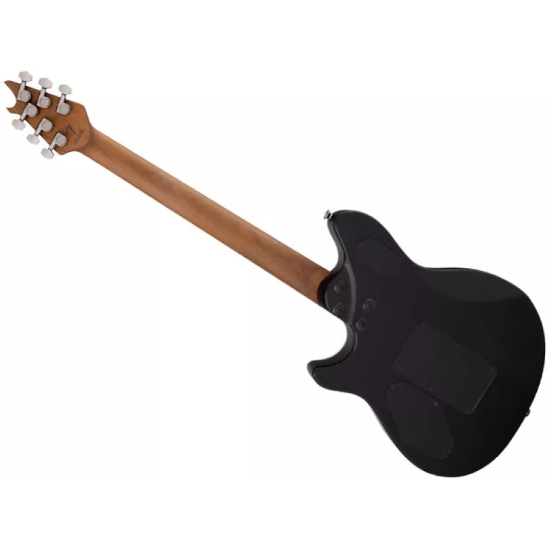 EVH Wolfgang® WG Standard QM, Baked Maple Fingerboard, Black Fade