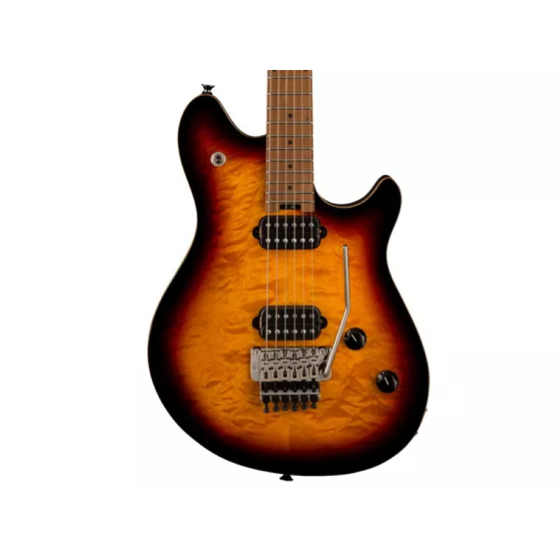 EVH Wolfgang® WG Standard QM, Baked Maple Fingerboard, 3-Color Sunburst