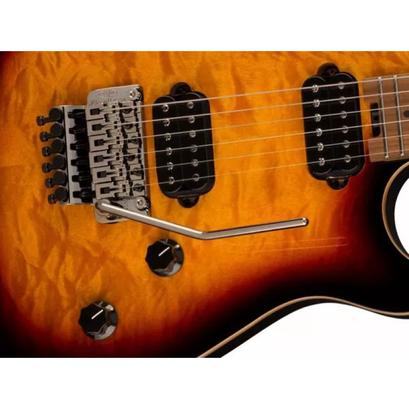 EVH Wolfgang® WG Standard QM, Baked Maple Fingerboard, 3-Color Sunburst