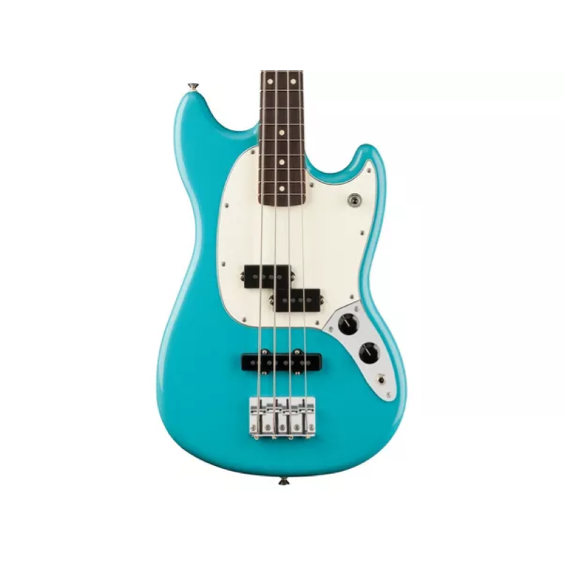 Fender Player II Mustang® Bass PJ, Rosewood Fingerboard, Aquatone Blue 0140490518