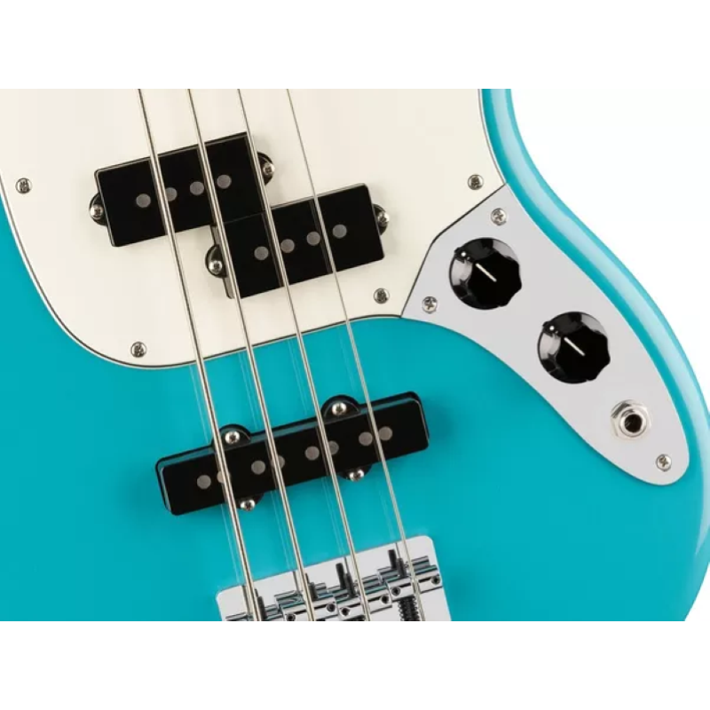Fender Player II Mustang® Bass PJ, Rosewood Fingerboard, Aquatone Blue 0140490518