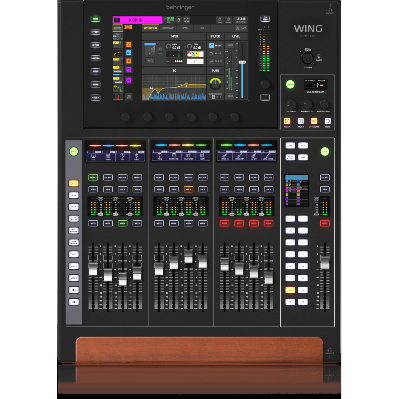 Behringer Wing Compact mixer digitale 24 preamplificatori midas pro e 3 klark teknik supermac aes50