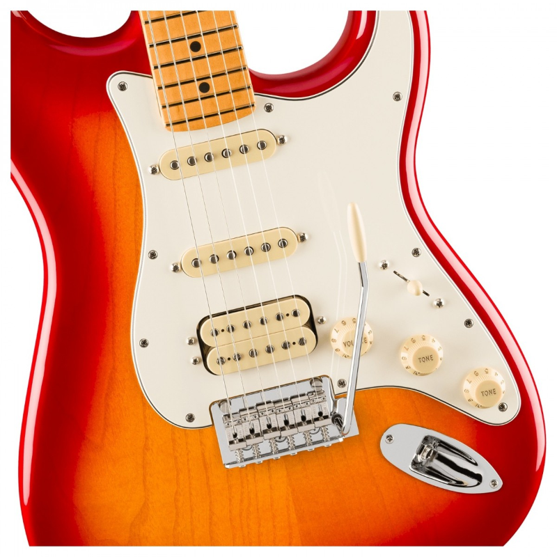 Fender Player II Stratocaster® HSS, Maple Fingerboard, Aged Cherry Burst 0140542531