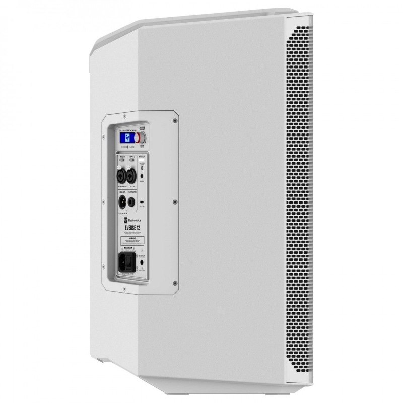 Electro Voice EVERSE 12 W Sistema Amplificato a Batteria 400W con Bluetooth Bianco