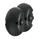 Electro Voice Evid 4.2 Coppia di Speaker da Installazione a Due Vie 400W Nero