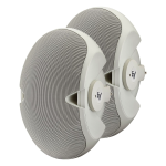 Electro Voice Evid 6.2W Coppia di Diffusori da Installazione 600W Bianco