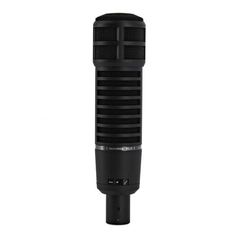 Electro Voice RE20 Black Microfono Dinamico Cardioide per Voce Ottoni Grancassa