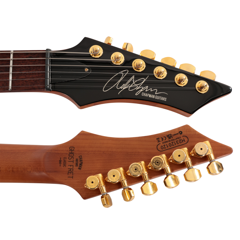 Chapman Guitars Ghost Fret Classic, Hollywood Red