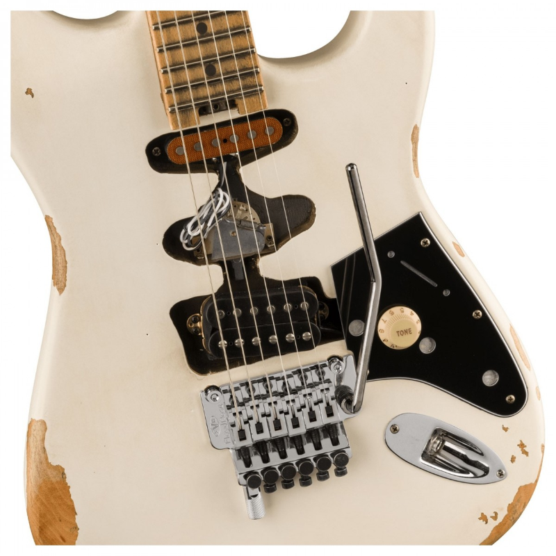 EVH® Frankenstein Relic® Series, Maple Fingerboard, White