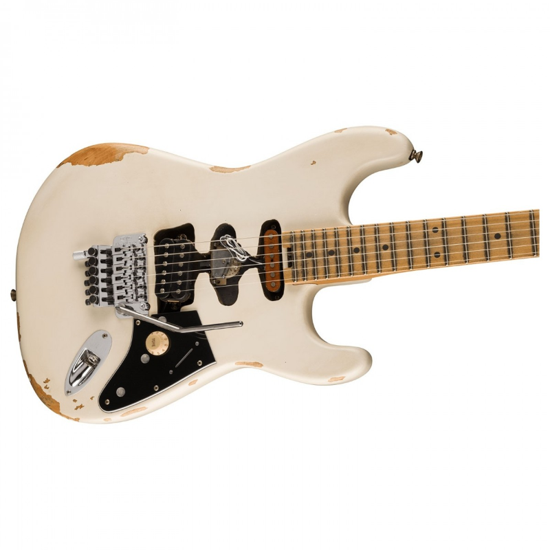 EVH® Frankenstein Relic® Series, Maple Fingerboard, White
