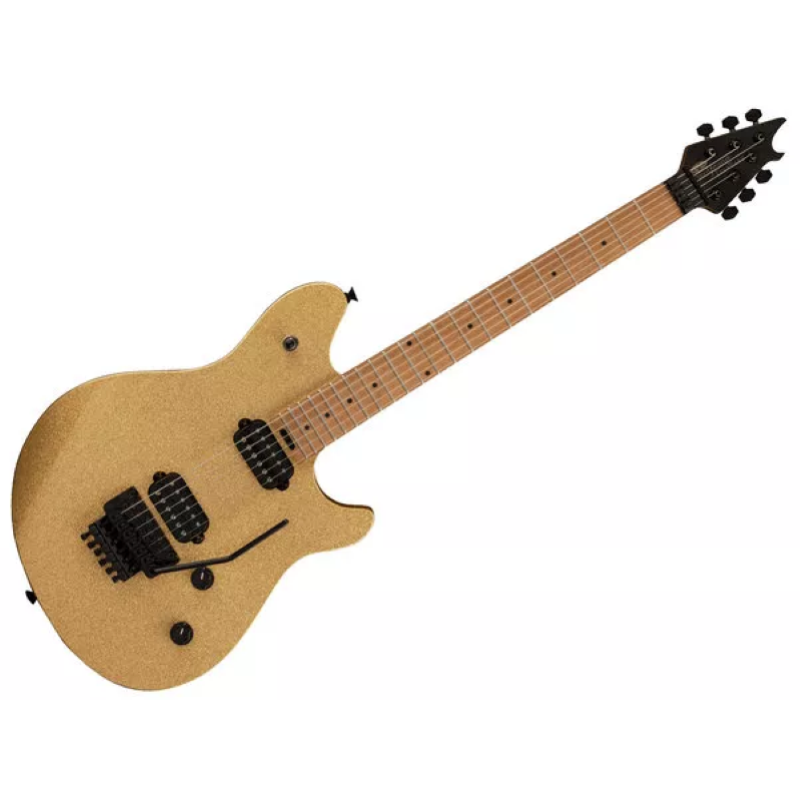 EVH Wolfgang® WG Standard, Baked Maple Fingerboard, Gold Sparkle