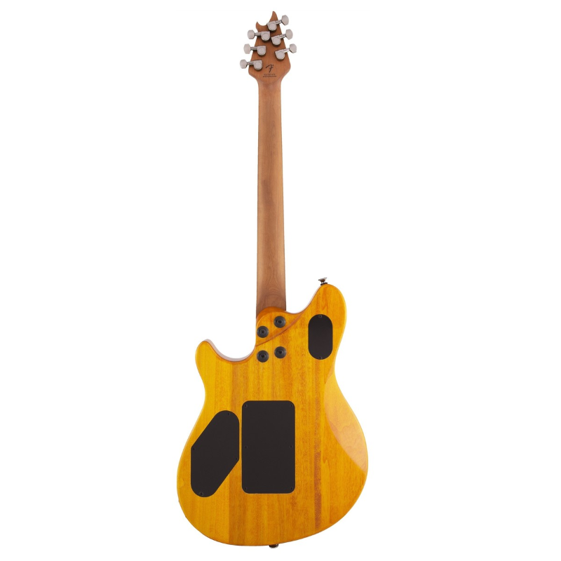 EVH Wolfgang® WG Standard QM, Baked Maple Fingerboard, Transparent Amber