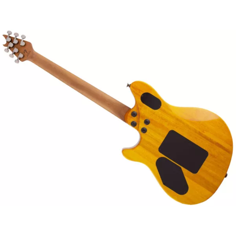 EVH Wolfgang® WG Standard QM, Baked Maple Fingerboard, Transparent Amber