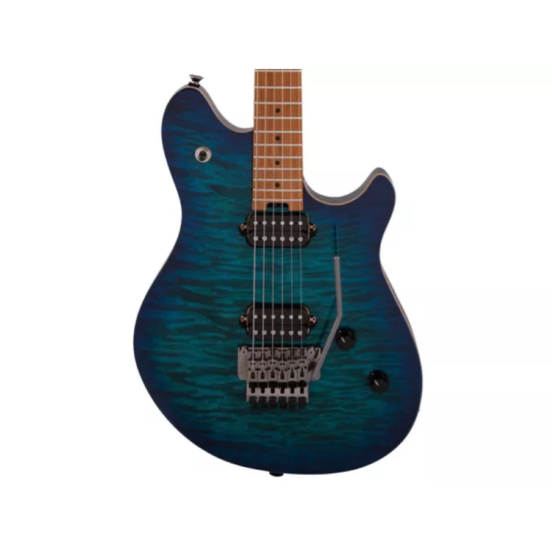 EVH Wolfgang® WG Standard QM, Baked Maple Fingerboard, Chlorine Burst
