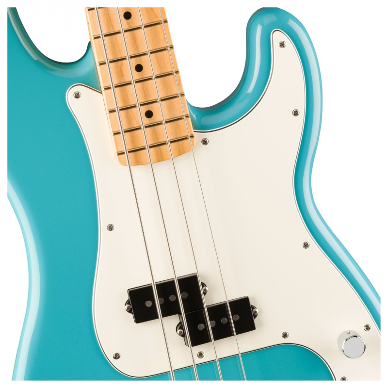 Fender Player II Precision Bass®, Maple Fingerboard, Aquatone Blue 0140472518