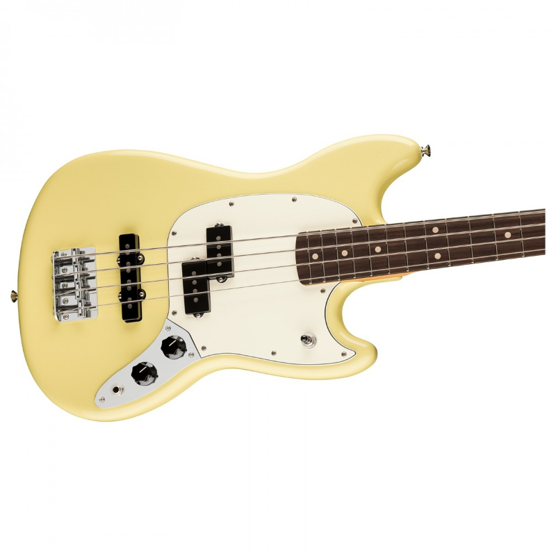 Fender Player II Mustang® Bass PJ, Rosewood Fingerboard, Hialeah Yellow 0140490561