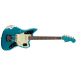 Fender Custom Shop 1965 Jaguar® Heavy Relic®, Rosewood Fingerboard, Faded Ocean Turquoise