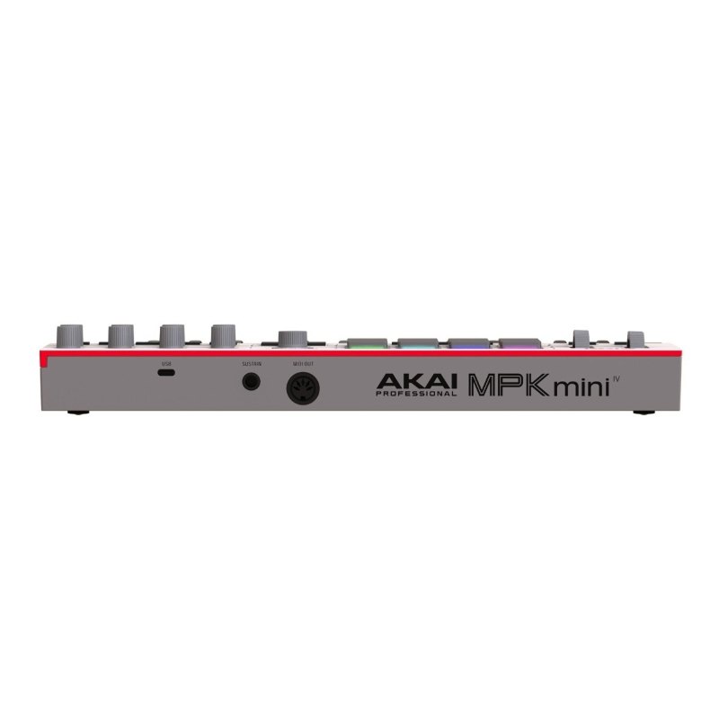 Akai MPK Mini MK4 Grey Controller MIDI USB 25 Tasti Mini Grigio