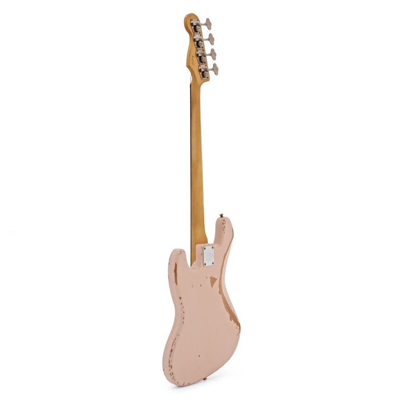 Fender Flea Jazz Bass® Roadworn Shell Pink 0141020356