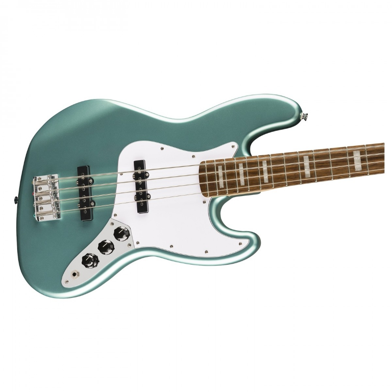 Fender Squier Affinity Series™ Active Jazz Bass®, Laurel Fingerboard,Mystic Sea Foam Green 0378700585