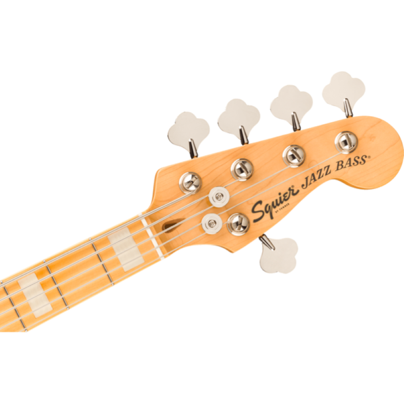 Squier Classic Vibe™ Active '70s Jazz Bass®, Maple Fingerboard, Parchment Pickguard, Ocean Turquoise