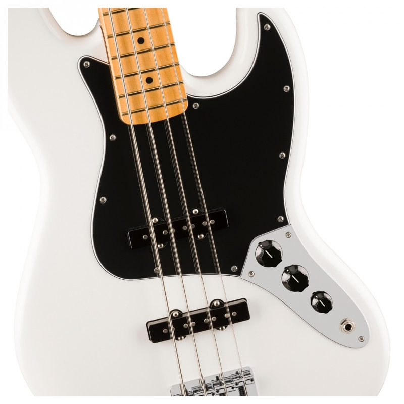 Fender Player II Jazz Bass®, Maple Fingerboard, Polar White 0140482515