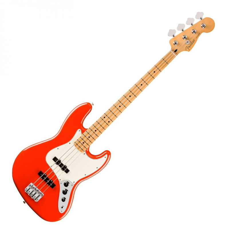 Fender Player II Jazz Bass®, Maple Fingerboard, Coral Red 0140482558