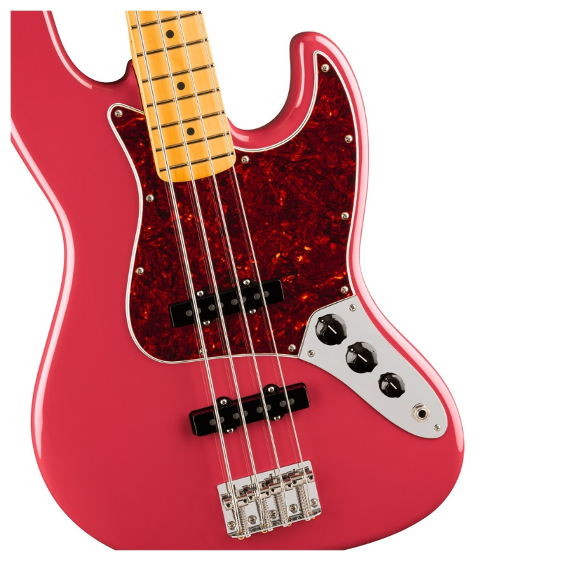 Fender American Professional Classic Jazz Bass®, Maple Fingerboard, Faded Dakota Red