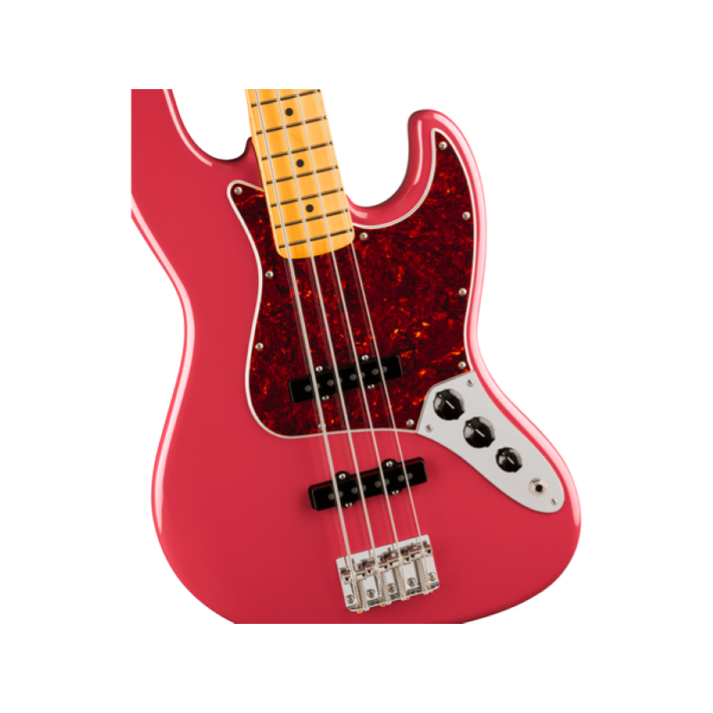 Fender American Professional Classic Jazz Bass®, Maple Fingerboard, Faded Dakota Red