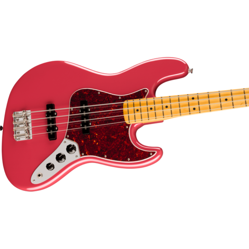 Fender American Professional Classic Jazz Bass®, Maple Fingerboard, Faded Dakota Red