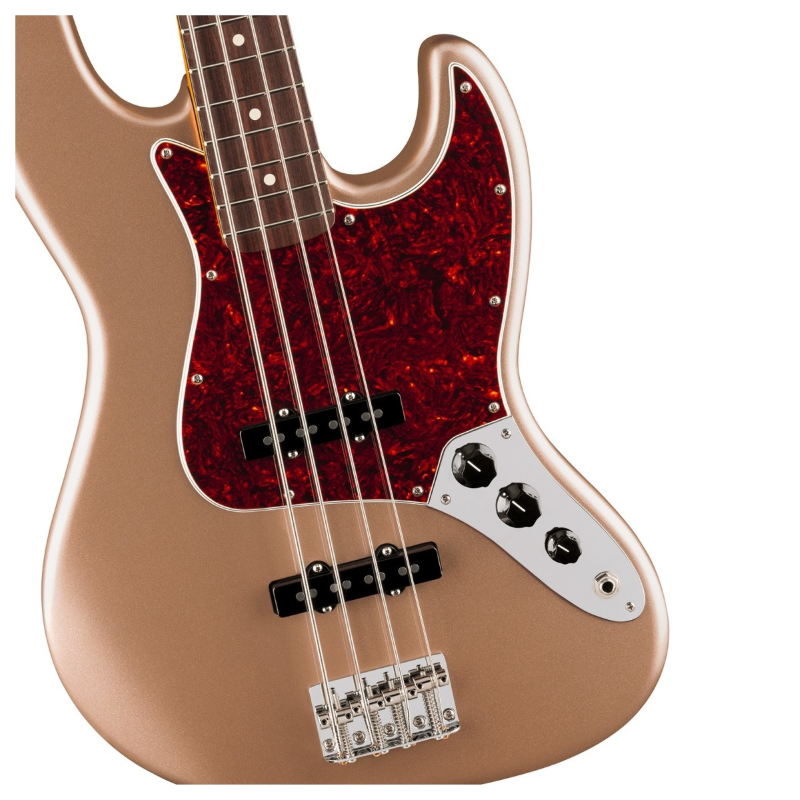 Fender American Professional Classic Jazz Bass®, Rosewood Fingerboard, Faded Firemist Gold
