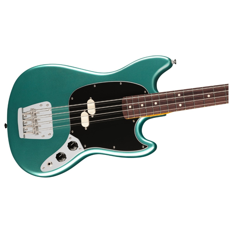 Fender American Professional Classic Mustang Bass®, Rosewood Fingerboard, Faded Sherwood Green Metallic