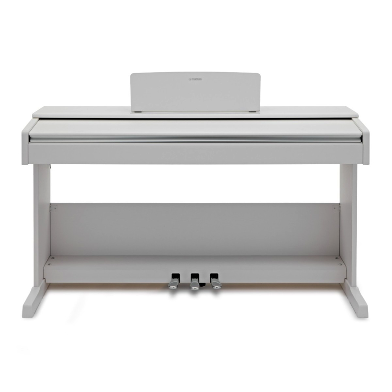 Yamaha YDP105WH Pianoforte Digitale 88 Tasti Pesati con Mobile Bianco Satinato
