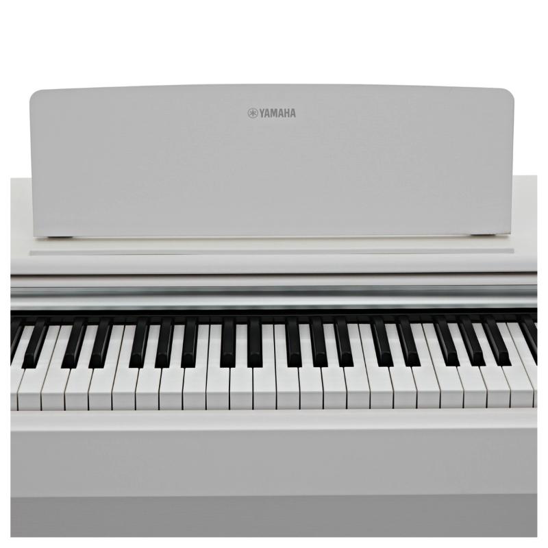 Yamaha YDP105WH Pianoforte Digitale 88 Tasti Pesati con Mobile Bianco Satinato