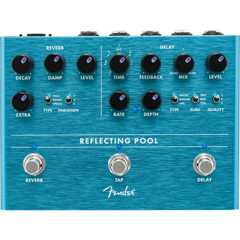 Fender Reflecting Pool® Delay & Reverb Pedals