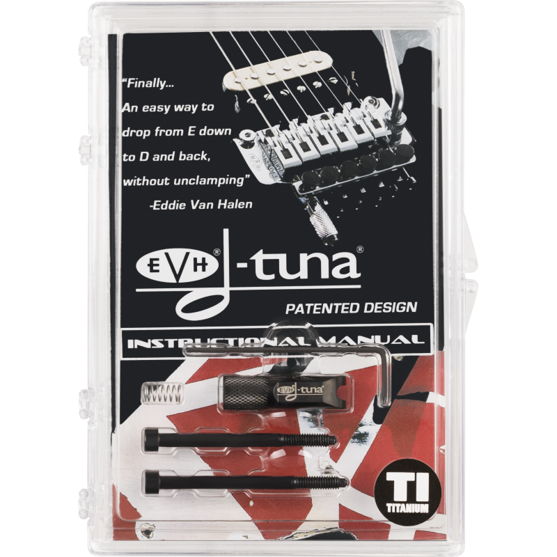 EVH® D-Tuna® Titanium, Black