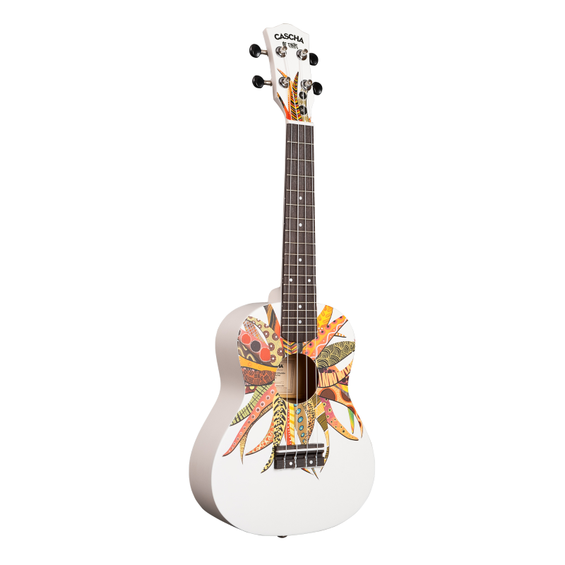 Cascha CULC-DC Concert Ukulele Linden Dreamcatcher (incl. Bag, 3 Picks)