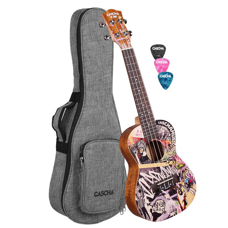 Cascha HH-2604 Concert Ukulele Art Series Urban
