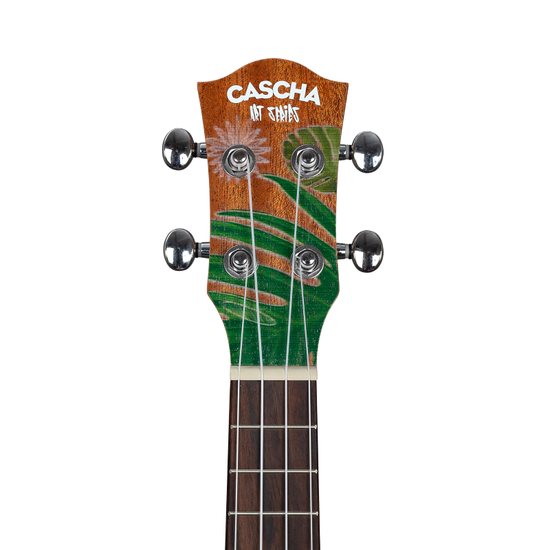 Cascha HH-2610 Tenor Ukulele Art Series Leafy