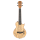 Cascha CUCE100 Electric Concert Ukulele Solidbody Maple