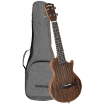 Cascha CUCE110 Electric Concert Ukulele Solidbody Bocote
