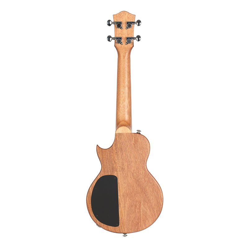 Cascha CUCE110 Electric Concert Ukulele Solidbody Bocote