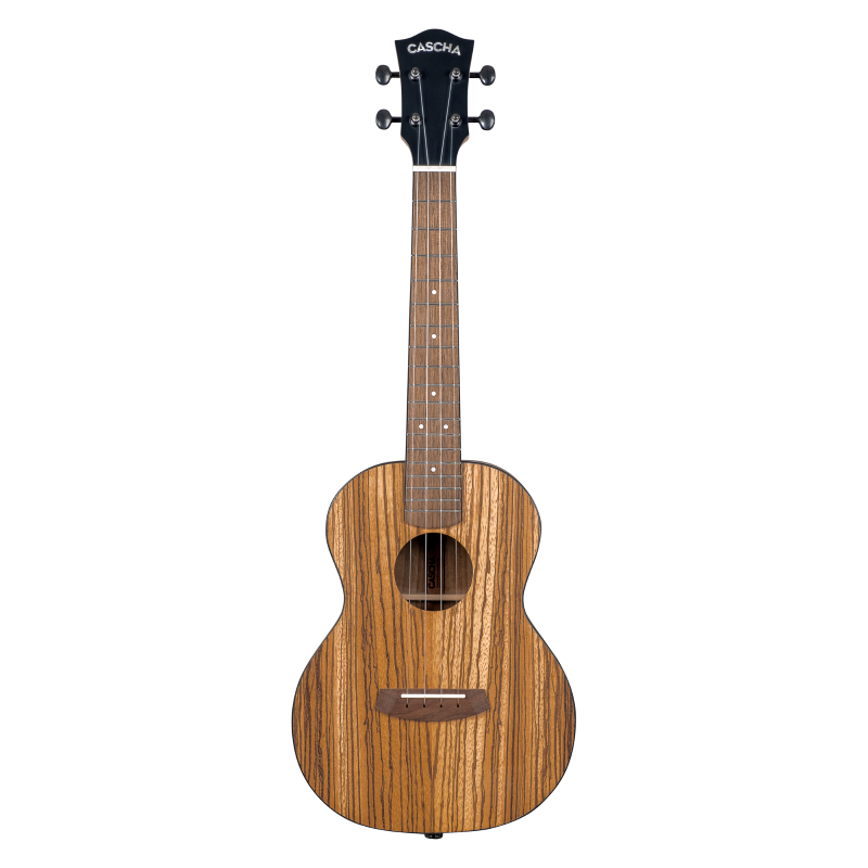 Cascha CUTZW1 Tenor Ukulele Zebra Wood