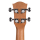 Cascha HH-2026E Soprano Ukulele Mahogany with pickup system (incl. Bag padded, 3 Picks)
