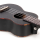 Cascha HH-2262L Soprano Ukulele Mahogany Black Lefthand (incl. Bag padded, 3 Picks)