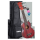 Cascha HH-2263 Soprano Ukulele Mahogany Red (incl. Bag padded, 3 Picks)