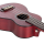 Cascha HH-2263 Soprano Ukulele Mahogany Red (incl. Bag padded, 3 Picks)