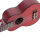 Cascha HH-2263 Soprano Ukulele Mahogany Red (incl. Bag padded, 3 Picks)