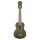 Cascha HH-2265 Soprano Ukulele Mahogany Green (incl. Bag padded, 3 Picks)