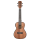 Cascha HH-2035E Concert Ukulele Mahogany with pickup system (incl. Bag padded, 3 Picks)